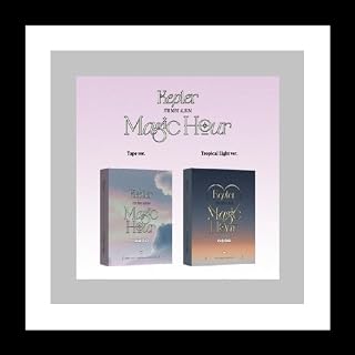 Kep1er Magic Hour 5th Mini Album Unit Version CD+Lyric Book+Postcard+Photocard+Folded Poster on Pack+Tracking Sealed (Unit Random Version)