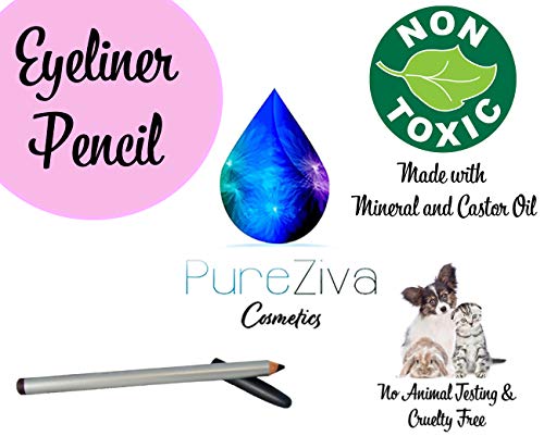 Pure Zivaª Mermaid Matte Dark Forest Green Emerald Sea Green Eyeliner Pencil, Hd Professional Eye Liner Long Lasting Highly Pigmented No Animal Testing & Cruelty Free #TOP2