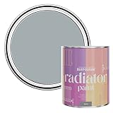 Rust-Oleum Grey Heat Resistant Radiator Paint in Satin Finish - Mineral Grey 750ml