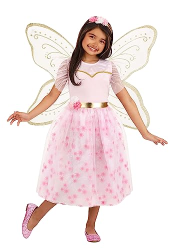 Fun Costumes Kids Premium Pink Fairy Costume - L