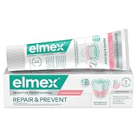 elmex Zahnpasta Sensitive Professional Repair & Prevent 75 ml – medizinische Zahnreinigung für sofortigen*, anhaltenden Schutz – beugt Zahnfleischrückgang & neuen Schmerzen vor (Packung mit 3) – Ansicht 2