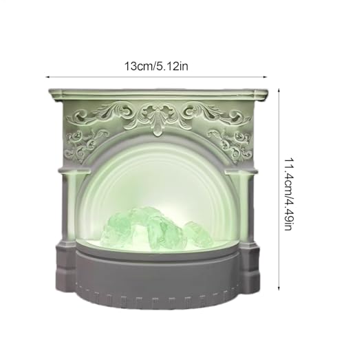 Lampe diffuseur au design unique de cheminée en pierre et veilleuse chic - 3