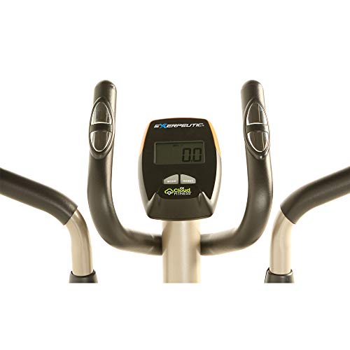 EXERPEUTIC 2000XL Bluetooth Smart Cloud Fitness High Capacity Elliptical Trainer with Goal Setting and Free App