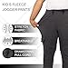 ALL IN SWEATS XS Apparel Boys Joggers 3 Pack – Athletic Pants, Fleece Sweatpants for Boys, Active Workout Pants, Comfortable Kids' Sweat Joggers - (8-20), 8, Charcoal/Grey/Black