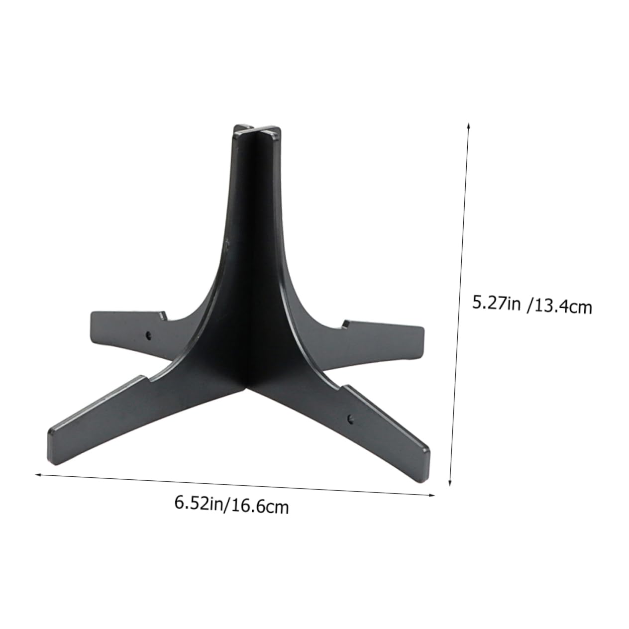 ibasenice Folding Music Stand for Trumpet Plastic Instrument Holder Sturdy Rack Floor Display Stand