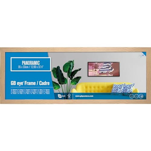 GB Eye LTD, Chene - Panoramique, 33x95cm - Eton, Cadre