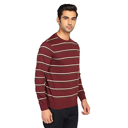 Image of blackberrys Men's Cotton Blend Crew Neck Sweatshirt