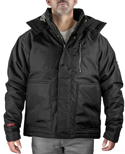 Image of Tingley Cold Gear Men's Jacket With Detachable Hood Hood, Heat Retention