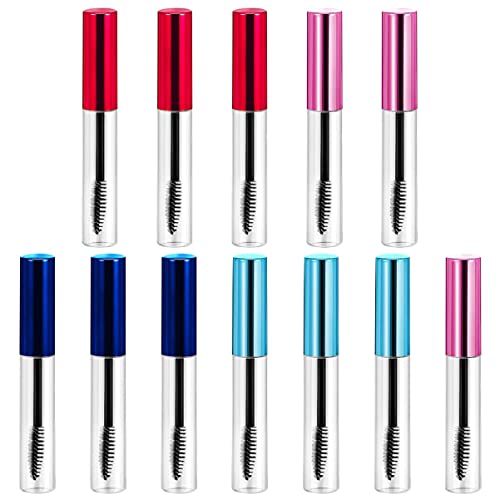 Beavorty 10 Piezas botella de rímel volumen artículos de aseo ojo latigazo tubos máscara encontrarse mascara mask antifaces de plástico botella portátil el plastico