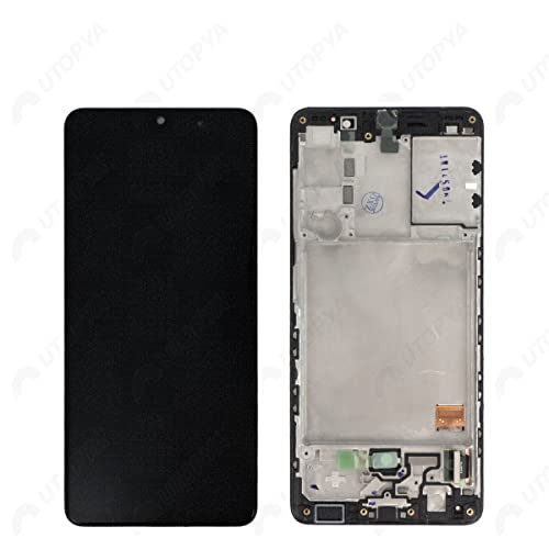 Ecran LCD pour Samsung Galaxy A41 vitre tactile noire de remplacement