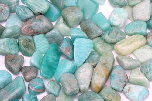 Image of ZenQ 1 lb Crystal Chips, Tumbled Stone Chips for Crafts | Polished, Undrilled Gemstones for Resin Art, Vase Filler, Plant Decor, Candle Making, and DIY Projects