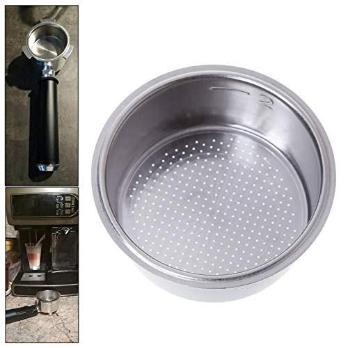TRUCBE Durable Stainless Steel Non Pressurized Coffee Filter Basket For Breville Delonghi Krups Kitchen Coffee Maker Accessories Parts