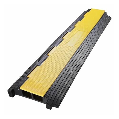 Rampe protection câble double caoutchouc pour véhicule entrepôt et protection rampe voiture