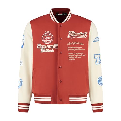 Formula 1 Heritage Varsity Jacket Red