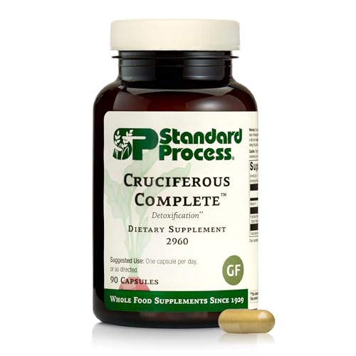 Standard Process Cruciferous Complete - Whole Food Antioxidant, Detox and Liver Support with Vitamin