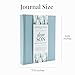 DUNCAN & STONE PAPER CO. Baby Memory Book - Childhood Memory Book For Milestones - Mom and Me Journal w/Prompts, Photos & More - Newborn Keepsake Gifts (Blue,230 Pages)