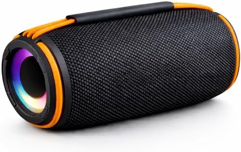 Caixinha de Som Bluetooth, Alto Falante Portátil Sem Fio, Luzes R...