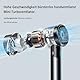 COZOME Handventilator Akku Aufladbar, Mini Stark Ventilator mit 7000 rpm Hohe Geschwindigkeit, Kleiner Metall USB Taschenventilator, Tragbar Turbo Hand Ventilatoren für Strand, Geschenk Herren