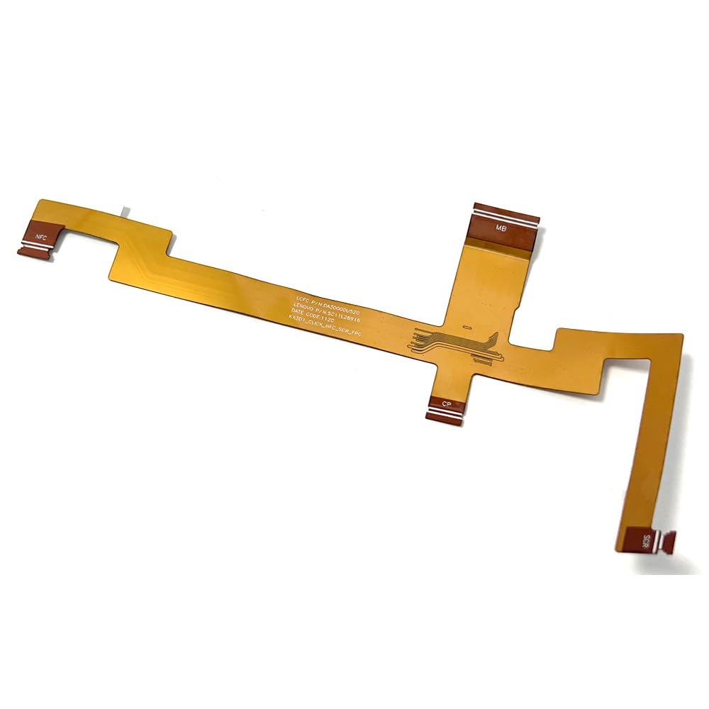 ZAHARA Czytnik kart + FFC elastyczny kabel elastyczny zamiennik taśmy do Lenovo ThinkPad X13 Yoga Gen 4 21F2 21F3 X13 2-in-1 Gen 5 21LW 21LX zewnętrzne czytniki kart pamięci wstążka