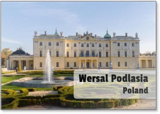 Wersal Podlasia, Jesień W Parku Branickich, Białystok, Podlasie, Polska, Fridge Magnet