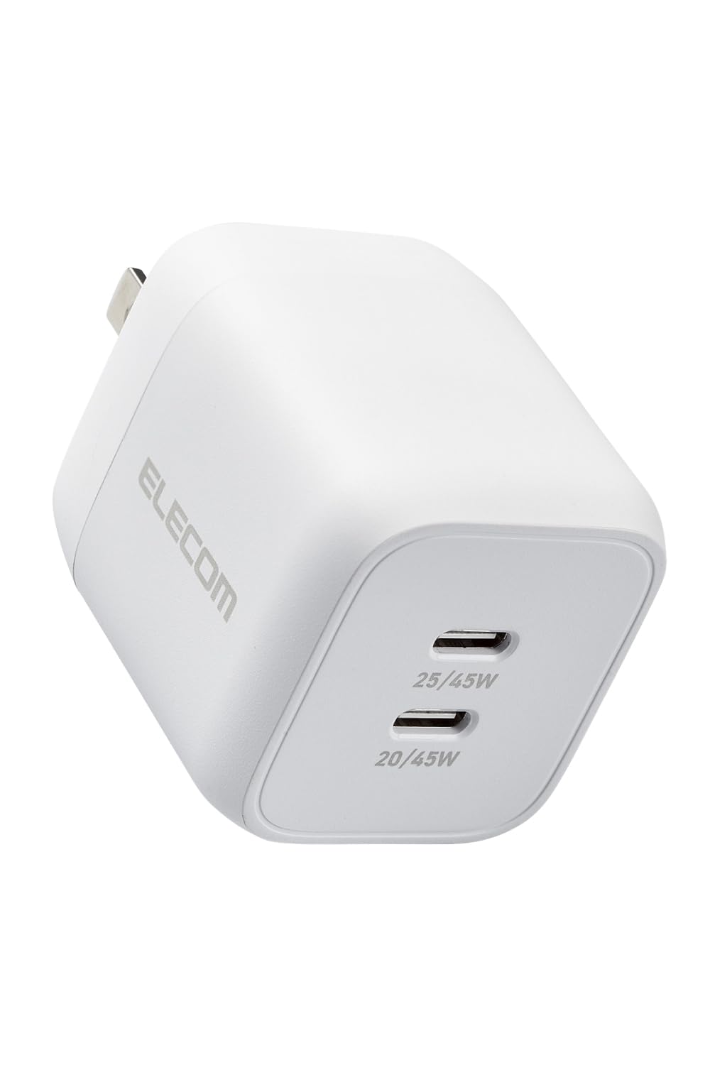 エレコム 充電器 Type-C 2ポート 45W USB PD対応 PPS対応…
