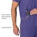 Carhartt Force Essentials Unisex V-Neck 6-Pocket Scrub Top - Grape, 4X