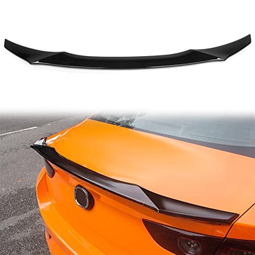 Becquet noir brillant de coffre pour Mazda 3 Axela 2019 2020 en ABS
