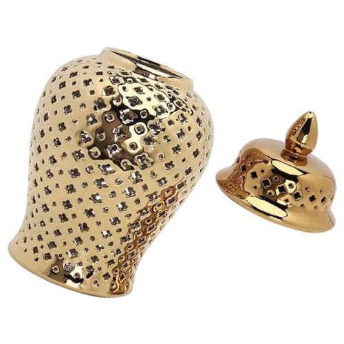 VILLCASE Vaso Decorativo Ceramica Con Design Vuoto Per Fiori Stile Vintage Per Matrimonio e Decorazioni Domestiche