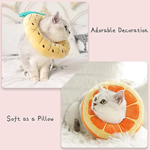 Anwa Adjustable Cat Cone Collar Soft, Cute Cat Recovery Collar, Cat Cones After Surgery For Kittens #TOP6
