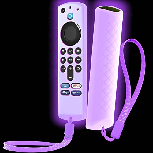 Firestick Cover Glow in The Dark Compatible with 4K Firesick Remote, Firestickremote TV Remote
