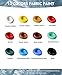 Colorful Fabric Paint Set 12 Colors - Waterproof Permanent Textile Painting Kit for Adults to Arts on Clothes, Shoes and Canvases