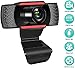 Produktbild ANWIKE Webcam HD 1080P Con Microfono, Webcam per Computer in Streaming Con Messa a Fuoco Automatica per Laptop/Desktop/Mac/TV USB, Cam per PC USB per videochiamate/conferenze
