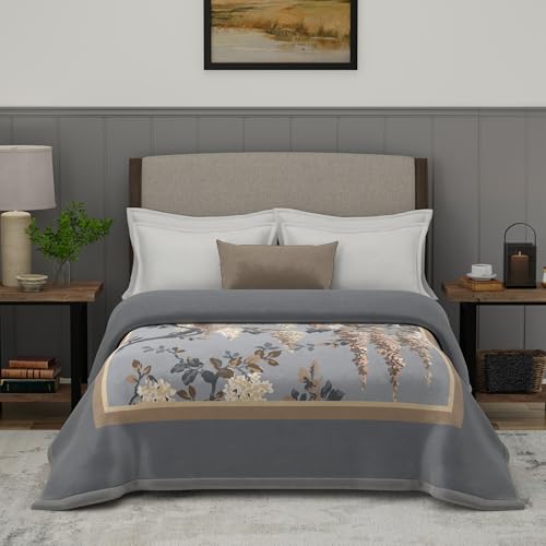 Image of MYTRIDENT Blanket for Winter Double Size, Classic Snug Stories Collection, 5 Kg Blanket Double - Fressica