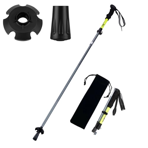 Bastones de trekking para senderismo de montaña y rutas con raquetas de nieve