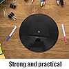 TOVINANNA Black Plastic Blank Vinyl Record with Writable Surface and Markers for Music Party Decor Or Wedding Guest Signin Boards, Vintage Aesthetic Wall Hanging Retro Vibes #4