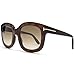 Tom Ford FT0279 Women's Christophe Sunglasses Frame, Dark Havana, 53-23-140