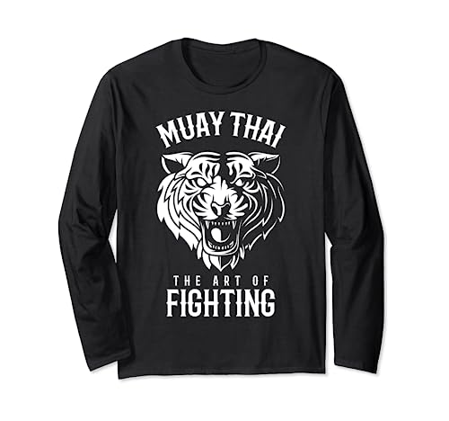 Muay Thai Tigre - Thai Boxe e Kickboxing Maglia a Manica