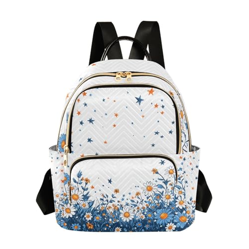 Sac à dos multifonction imprimé étoiles colorées florales