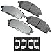 Akebono ACT691 ProACT Ultra-Premium Ceramic Brake Pad Set