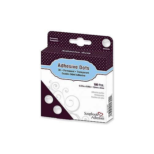 Adhesive Dots - 3D, Clear