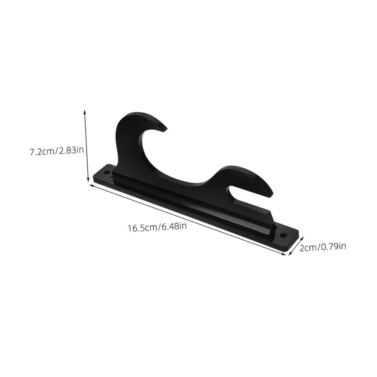 UPKOCH Sword Wall Organizer Acrylic Mountable Rack for Martial Arts Easy Install