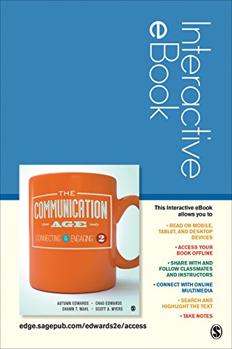 The Communication Age Interactive eBook: Connec... 1506337953 Book Cover