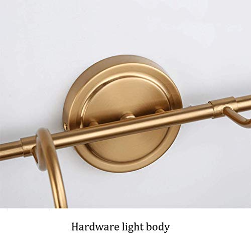 Lampe de miroir LED rétro applique murale étanche aux finitions soignées - 5