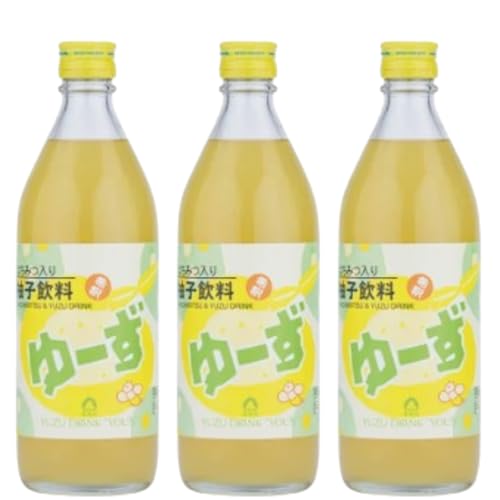 ゆーず 6倍希釈ゆずドリンク 高知県産ゆず×はちみつ 無添加 500ml 3本