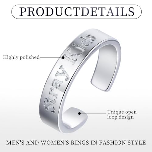 Skz Ring Stray Inspired Merch Jewelry Stay Fans Gifts for Boys and Girls Women4