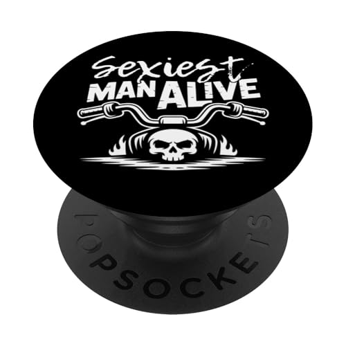 Sexiest Man Alive - Funny Ironic Nomination Beautiful Men PopSockets PopGrip Adesivo