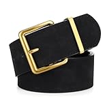 Meilleur choix : la large ceinture en cuir pour femme est un choix parfait comme cadeau, vous pouvez envoyer vos bénédictions les plus sincères et beaux cadeaux à vos personnes préférées pour Noël, Halloween, anniversaires, Saint-Valentin, fête des mères et autres fêtes spéciales.