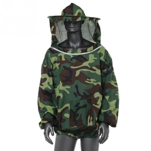 Traje antiabejas con sombrero integrado para una protección agrícola total