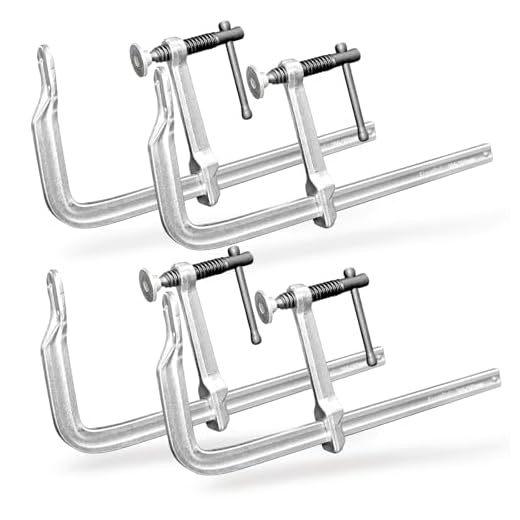 12-Inch Heavy-Duty F-Clamps Set