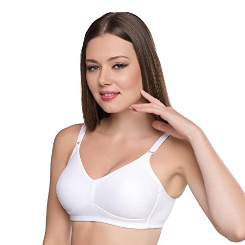 Image of TRYLO Cotton Riza Minimizer Women's Non-Padded Non-Wired Seamless Molded Bra